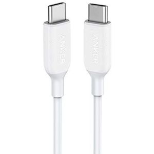 Anker USB C-kabel 60 W, Powerline III USB-C naar USB-C kabel 2.0 (3 ft), USB C-laderkabel voor MacBook Pro 2020, iPad Pro 2020, iPad Air 4, schakelaar, Samsung Galaxy S20 Plus S9 S8 Plus, Pixel en meer