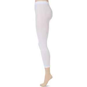 KUNERT Capri leggings voor dames, 356100 VELVET 40, semi-ondoorzichtig, 40 denier, mat, leggings met 3/4-been, capri, 3/4-lengte, comfortabel, elastisch en duurzaam, wit, 38/40 NL