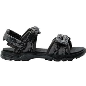 Jack Wolfskin - 2 IN 1 SANDAL K - Outdoorsandalen - Zwart