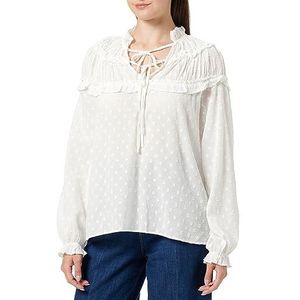 TILDEN Damesblouse, wolwit, S