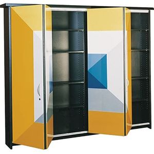 HAWA Multifold 30 vouwschuifdeurbeslag (schuifdeurbeslag), 2 vleugels, vouwdeur midden