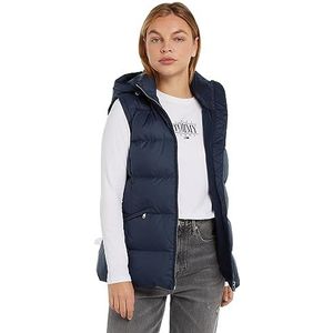 Tommy Hilfiger Vesten voor dames, Blauw (Woestijnhemel), L