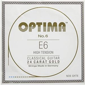 Klassieke Gitaar Snaren No. 6 Special Silver enkele snaar E6w gold plated hoog NO6.GHT6