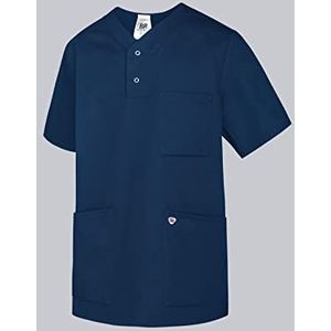 BP 1741-853-110-XL Unisex overtrek-tas, 1/2 mouwen, V-hals met arm-liftsysteem, 200,00 g/m² stofmix, nachtblauw, XL