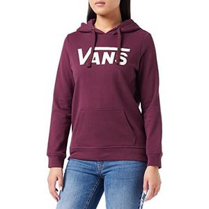 Vans Dames Drop V Logo Hoodie Hooded Sweatshirt, Port Royale-antiek Wit, XS