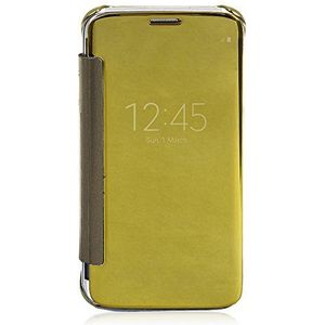 Silica DMV042GOLD Flip Case voor Samsung S6 - goud