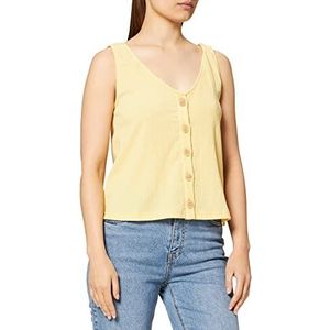 DESIRES Dames Daniella Top Shirt, Raffia Yellow, XS