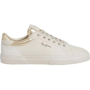 Pepe Jeans - PLS31588 Kenton Court - Sportschoenen - Beige - Plat - Veters