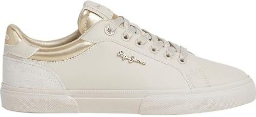 Pepe Jeans - PLS31588 Kenton Court - Sportschoenen - Beige - Plat - Veters