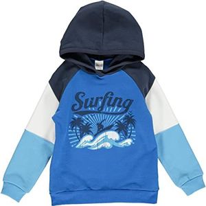 Fred's World by Green Cotton Sweatshirt met capuchon voor jongens, nachtblauw, 116 cm