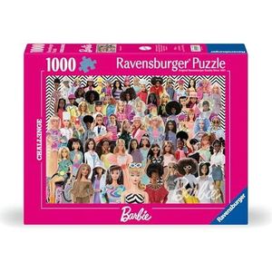 Ravensburger Puzzle 12000593 - Barbie Challenge - 1000 Teile Barbie Puzzle für Erwachsene und Kinder ab 14 Jahren