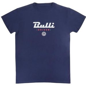 BRISA VW Collection Volkswagen Bus Transporter T-shirt Uniseks (XXL) - Bulli Driver/Blauw