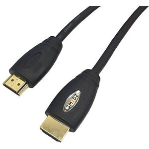 High Speed HDMI-kabel met Ethernet 4K Ultra HD 1m