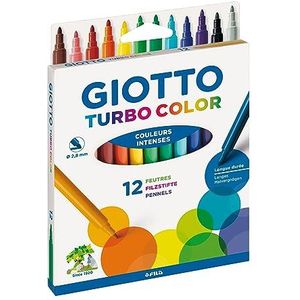 Giotto 0719 00 Turbo Color viltstiften, meerkleurig