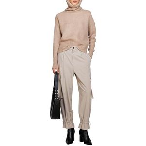 Sisley Sweater voor dames, beige 8k8, M