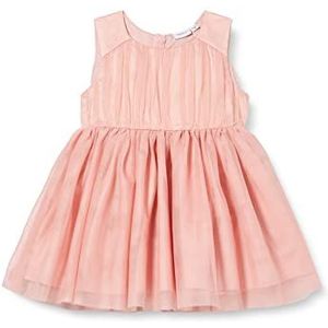 NAME IT Nbfhisson Spencer-jurk voor babymeisjes, Créme De Pêche, 50 cm