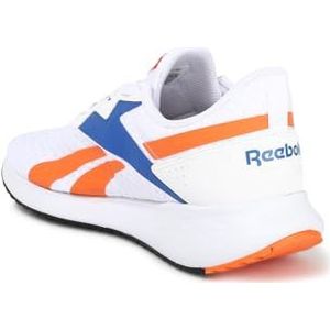 Reebok Energen Plus 2 Sneaker voor heren, Schoeisel Wit Vector Blauw Smash Oranje, 40.5 EU