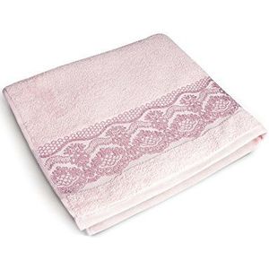 Excelsa Country Spa handdoek, katoen 27x25x3 cm roze