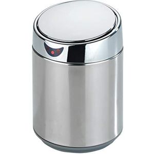 Maximex - Senso - Inbouwprullenbak - Roestvrij Staal - Ø 12 cm - 0,8 Liter