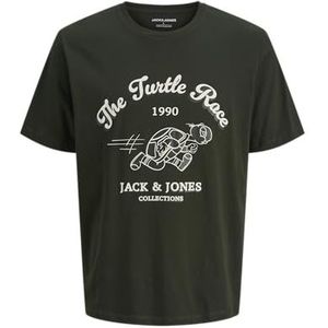 JACK & JONES - Masao - T-shirt - Groen - Katoen