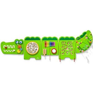 VIGA Toys 50346 wandspeel-krokodil