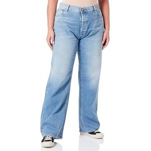 Replay Dames hoge taille ninetees fit jeans Jaylie Rose Label collectie, 010, lichtblauw, 29W / 30L