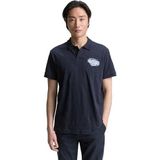 TOM TAILOR - Poloshirt - Navy - Lichtblauw - Wit