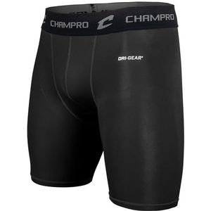 Champro Unisex Lightning Compressie Shorts Polyester/Spandex Compressie Korte