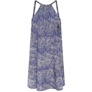 ONLY Dames Onlnova Life Vis Lea Dress AOP, Skipper Blue, S