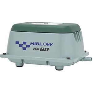HiBlow Luchtpomp HP-80 80 l/min bij 1,3 m, uitgang 18 mm, 71 watt