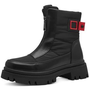 Marco Tozzi Dames Bootie Zip+Slip 2-26475-43 Modelaarzen, zwart, 37 EU, zwart, 37 EU