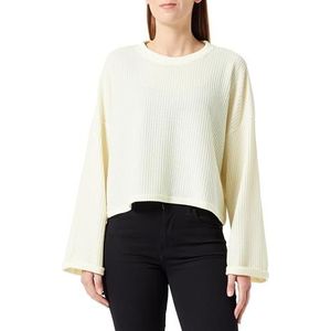 caneva Dames sweatshirt 14523460-CA02, lichtgeel, M, lichtgeel, M