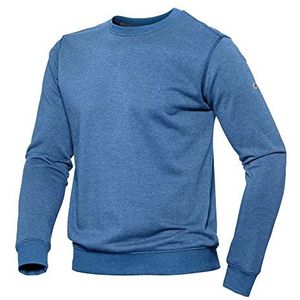 BP 1720-293 sweatshirt voor hem en haar, 60% katoen, 40% polyester azuurblauw, maat 4XL