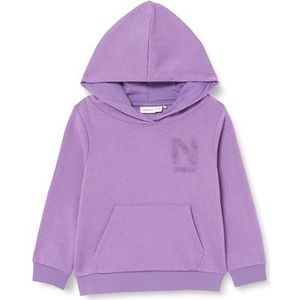 NAME IT Nmfodessa Ls Sweat Wh Bru, Amethist Orchid, 116 cm