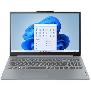 Lenovo - IdeaPad Slim 3 15AMN8 - Laptop - 15.6 inch - Full HD - AMD Ryzen 3 7320U - 8GB RAM - 256 GB SSD - Arctic Grey
