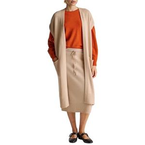 UNITED COLORS OF BENETTON - Gebreid Vest - Camel