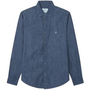 Springfield hemd, Medium Blauw, S