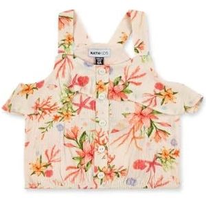 Tuc Tuc Mouwloos T-shirt voor baby's en peuters, Beige, 8 jaar