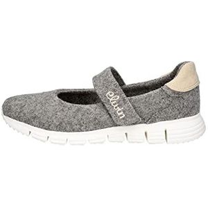 Elwin Shoes Karma Slipper, voor dames, grijs/gebroken wit, maat 39 EU, Grijs offwhite., 39 EU