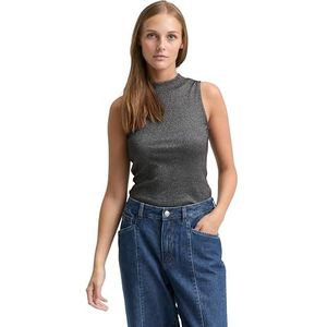 TOM TAILOR Denim Damestop, 34029 - Black Glitter, XL