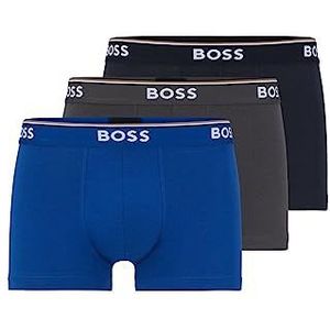BOSS Heren stretch-katoen boxershorts, verpakking van 3 stuks, M