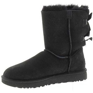 UGG Bailey Bow II klassieke dameslaars, zwart, 7 (VK)