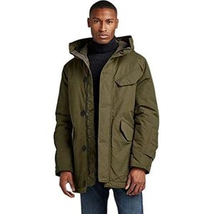 G-STAR Vodan Parka - Donkergroen - Gewatteerd - Met Capuchon