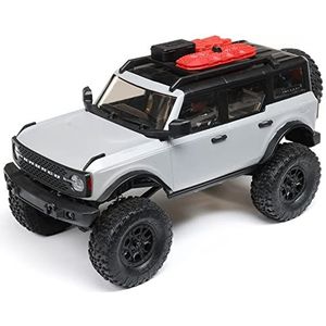 Axial RC Truck 1/24 SCX24 2021 Ford Bronco 4WD Truck Brushed RTR (Alles inbegrepen), Grey, AXI00006T2