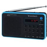 Sunstech - MIRA - Draagbare Digitale Radio - AM / FM - USB - MicroSD