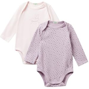 United Colors of Benetton Set van 2 body's, Roze, 18 Maanden