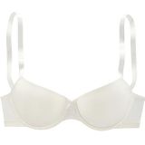 T-shirt Bh - Crème - Microtouch - Gewatteerd met Beugel