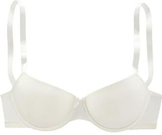 T-shirt Bh - Crème - Microtouch - Gewatteerd met Beugel