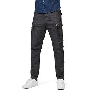 G-Star Raw Roxic Straight Tapered' cargo heren , Dk Black Wax Cobler 9860-b786 , 25W / 32L