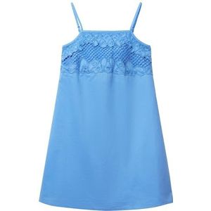 United Colors of Benetton Jurk, Blauw, 170 cm